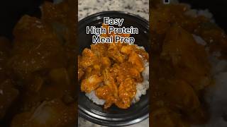 EASY HIGH PROTEIN MEAL PREP [upl. by Clorinde]