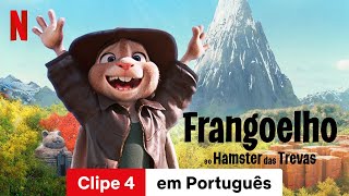 Frangoelho e o Hamster das Trevas Clipe 4  Trailer em Português  Netflix [upl. by Ellehsyt545]