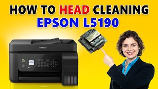 How to Cleaning and Filtering Your Epson L5190 Printer Head [upl. by Aserehc]