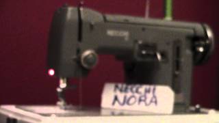 Necchi Nora How to thread a 1959 Necchi Nora [upl. by Allehs]