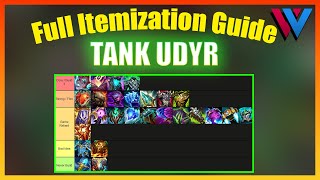 Tank Itemization Guide  Udyr Explained  WilliefknP [upl. by Aivonas347]