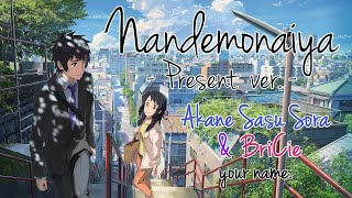 ENGLISH quotNandemonaiya Present verquot Your Name Akane and BriCie [upl. by Bass]