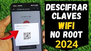 TRUCO 2024 COMO DESCIFRAR CLAVES WIFI DESDE MI CELULAR SIN ROOT WPSWPAWPA2 ÉTICO Y LEGAL [upl. by Radmilla836]