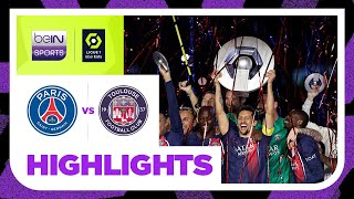 PSG 13 Toulouse  Ligue 1 2324 Match Highlights [upl. by Amelia]