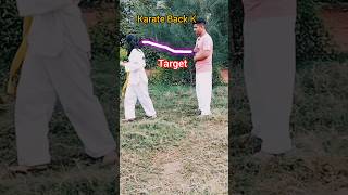 karate back Kick Tutorial in Hindi  shorts video kick selfcare views challenge fitness [upl. by Nahgam]