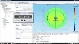 Comsol 42 Tutorial Part3avi [upl. by Lohrman]