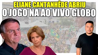 Liberdade de Bolsonaro nas mãos do povo Eliane Cantanhêde abriu o jogo ao vivo Globo [upl. by Lathrop184]