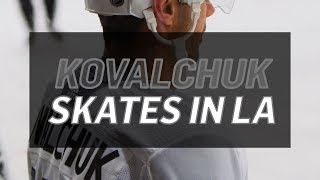 Ilya Kovalchuks First Practice with the LA Kings [upl. by Erida]