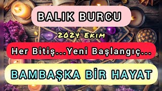 BALIK BURCU 2024 EKİM 💦🌿🍀🔔 GEÇMİŞ  BUGÜN GELECEK 💚👑 [upl. by Devy]