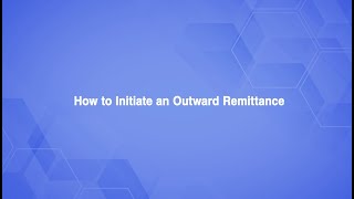 Fed Ebiz  How to initiate an Outward Remittance [upl. by Enelyahs]