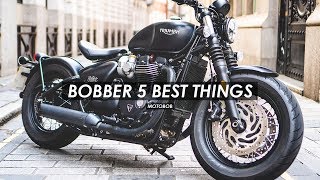 2019 Triumph Bobber Black Review 5 Best Things [upl. by Zollie]