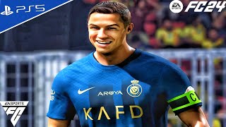 FC 24  Al Hazm vs Al Nassr  King Cup of Champions RO32 Match Ft Ronaldo  PS5™4K60 [upl. by Arat]