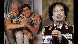 La última anécdota de Diego Maradona y Guillermo Coppola juntos con Muamar el Gadafi [upl. by Ymmit950]