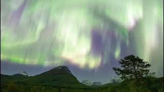 UFO amp Northern Lights in Tromso Norway [upl. by Adolphus]