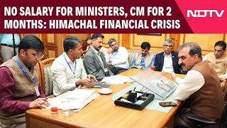 Congress News  Himachal Faces Financial Crisis No Salary For Ministers CM For 2 Months [upl. by Reger]