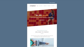 Responsive Email Newsletter Template by PennyblackTemplates  64532 [upl. by Motteo]