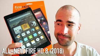 AllNew Amazon Fire HD 8 Tablet 2018  Unboxing amp Review [upl. by Fredenburg]