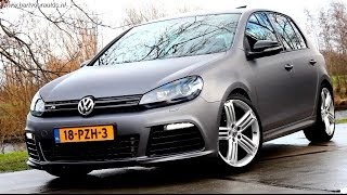 400HP Volkswagen Golf Mk6 R20 Review  wwwhartvoorautosnl  English Subtitled [upl. by Lener]