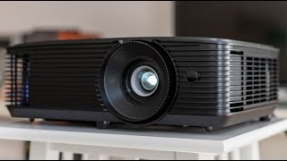 Optoma HD146X 1080p Gaming Projector Review [upl. by Ynattib831]