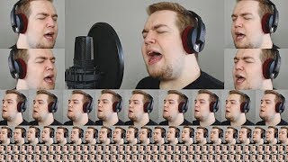 Toto  AFRICA but 100 LAYERS of VOICES [upl. by Alegnatal]