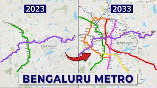 How Bengaluru Metro is Expanding Greatly [upl. by Anav]