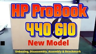 HP ProBook 440 G10  Unboxing Disassembly and Upgrade Options [upl. by Saibot]