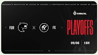 FURIA x Fluxo  CBLOL 2024 2ª Etapa  Playoffs [upl. by Viquelia568]