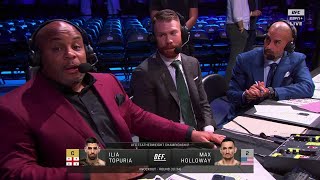 UFC 308 Reaction Ilia Topuria’s KO vs Max Holloway makes him fighter of the year – DC  ESPN MMA [upl. by Sibylle946]