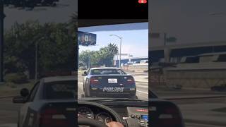 Officer stopped for speeding flees scene GTA 5 [upl. by Norab]