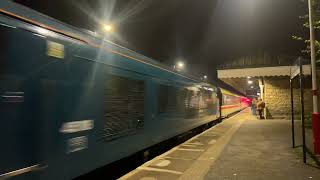 45118 Flies through Hebden Bridge on “The Pennine Peak” [upl. by Wu]