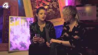 E4 Skins  Series 3  Cast Interview  Kathryn Prescott Emily [upl. by Mahan]