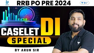 RRB PO PRELIMS 2024  Caselet Data Interpretation Special Class  By Arun Sir [upl. by Halona783]