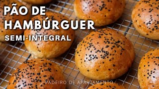 Pão de Hambúrguer SemiIntegral de Centeio [upl. by Atahs889]