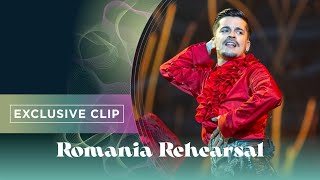 WRS  Llámame  Exclusive Rehearsal Clip  Romania 🇷🇴  Eurovision 2022 [upl. by Bruis358]