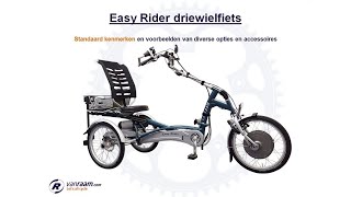 Easy Rider driewielfiets kenmerken en opties [upl. by Atnauq14]