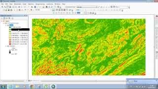 ►Slope values from DEM using ArcMAP 102  ArcGIS Spatial Analyst Tutorial [upl. by Nethsa]