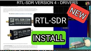 NEWRTLSDR V4  INSTALL TEST [upl. by Aralc829]