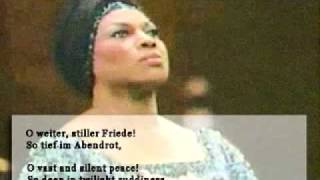 Leontyne Price sings Im Abendrot 1987 [upl. by Mora]