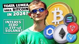 TOATA LUMEA VREA BITCOIN IN 2024  Ethereum Chainlink Immutable si Ton au vesti interesante [upl. by Desai]