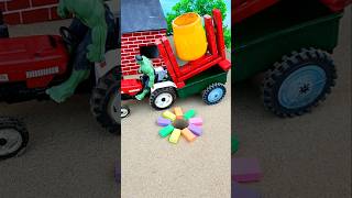 Mini tractor well cement mixer science project shorts trending vairal [upl. by Ralyks]