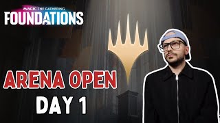 Chasing 2000 in the MTG Arena Open Day 1  Foundations Sealed  MTGA [upl. by Fachanan993]