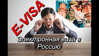 ЭЛЕКТРОННАЯ ВИЗА в РФ где что и как С 1 августа 2023 по Evisa в Россию electronic visa 2023 [upl. by Melamed]