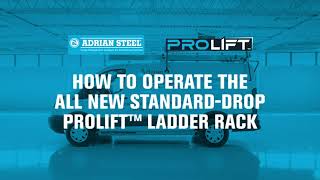 How to Operate the Standard Drop ProLift™ Rack  Adrian Steel [upl. by Toblat]