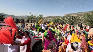 Wedding celebration in the nomads  nomadic life in iran [upl. by Valleau222]