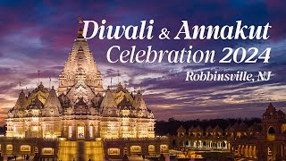 Robbinsville NJ  Diwali amp Annakut Celebration 2024 [upl. by Emersen]