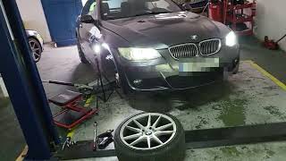 bmw e90  91  92  93 bixenon Bulb replacement [upl. by Adaval263]