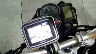 TomTom Rider v2 on my BMW F800GS [upl. by Calista]