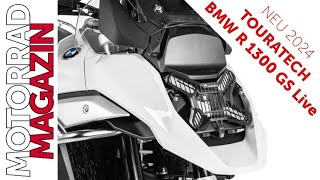 Zubehör BMW R 1300 GS von Touratech – Die Teile erstmals live auf der EICMA [upl. by Reiners]