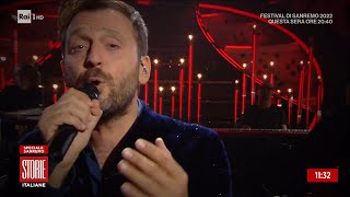 Cesare Cremonini festeggia a Sanremo 20 anni di carriera  04022022 [upl. by Rosen]