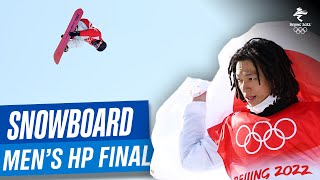 Snowboard  Mens Snowboard Halfpipe Final  Full Replay   Beijing2022 [upl. by Mullen]